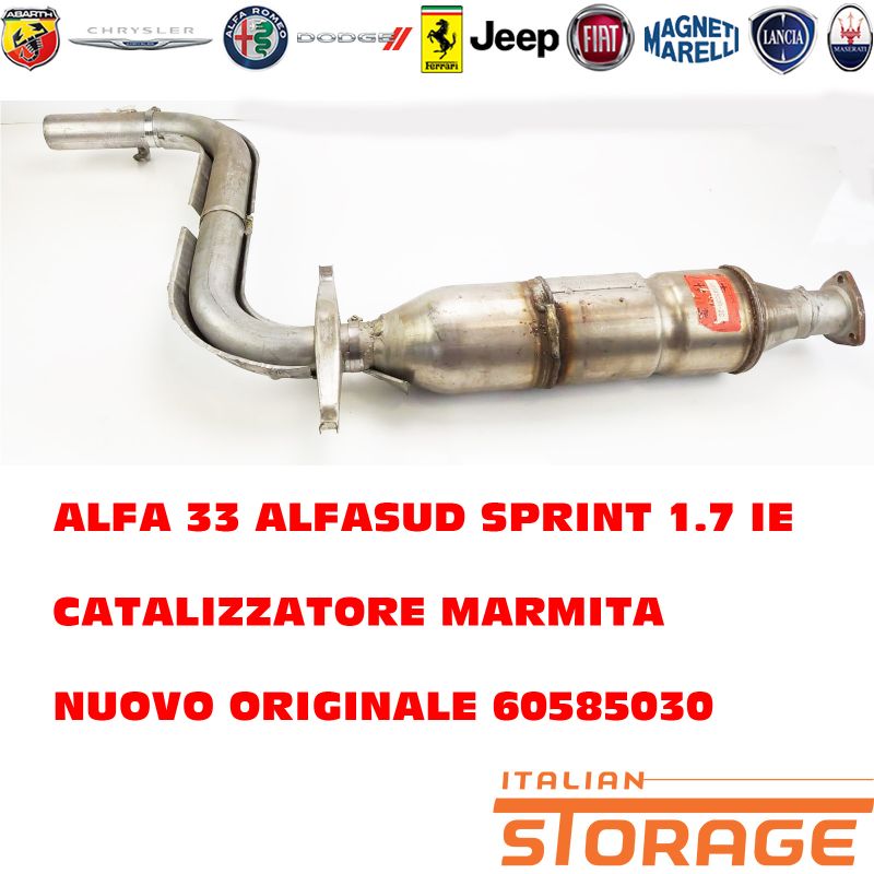 Silencieux D'échappement Walker – Alfa 33 / Sprint / Alfasud Sprint 1.5 1.7